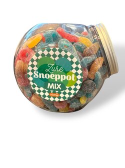 Snoep pot gevuld - Zure mix 1,8 kg